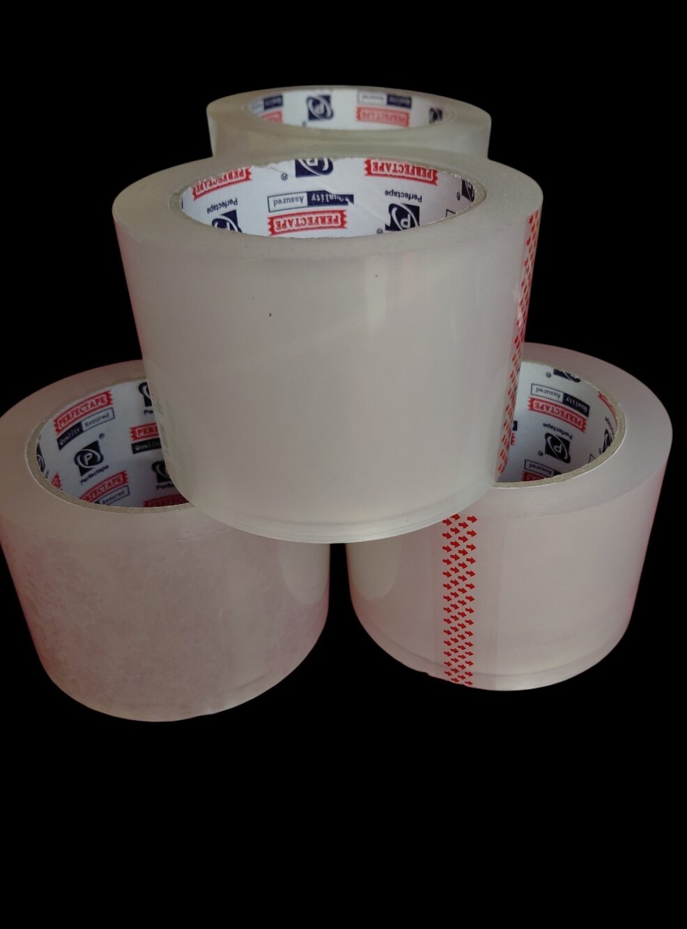 PERFECTAPE 3" Heavy Duty Mailing Tape 65yd/2.7Mil BONUS: 3 Random Polys - Picture 3 of 3